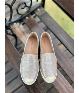 ESPADRILLE SLIP CAQUI