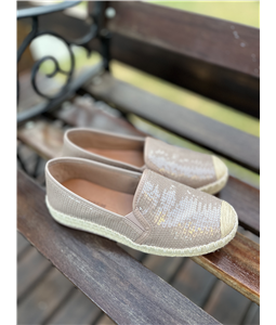 ESPADRILLE SLIP CAQUI